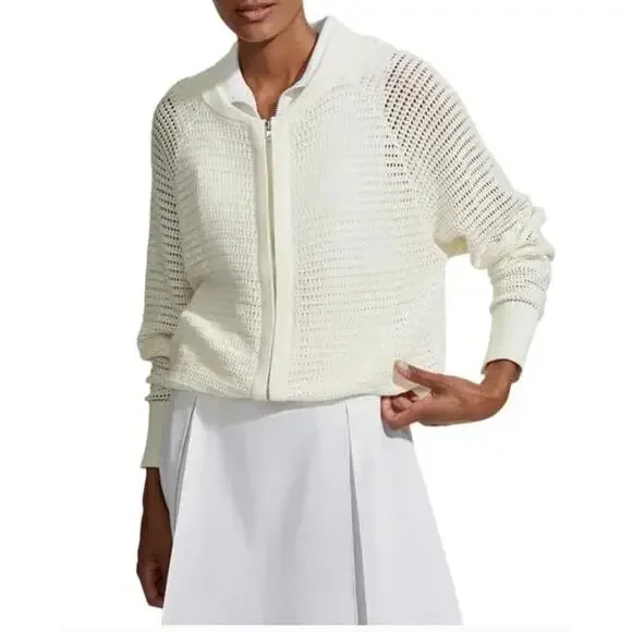 VARLEY Cameron Knit Jacket with Zip Size M - Picture 2 of 4